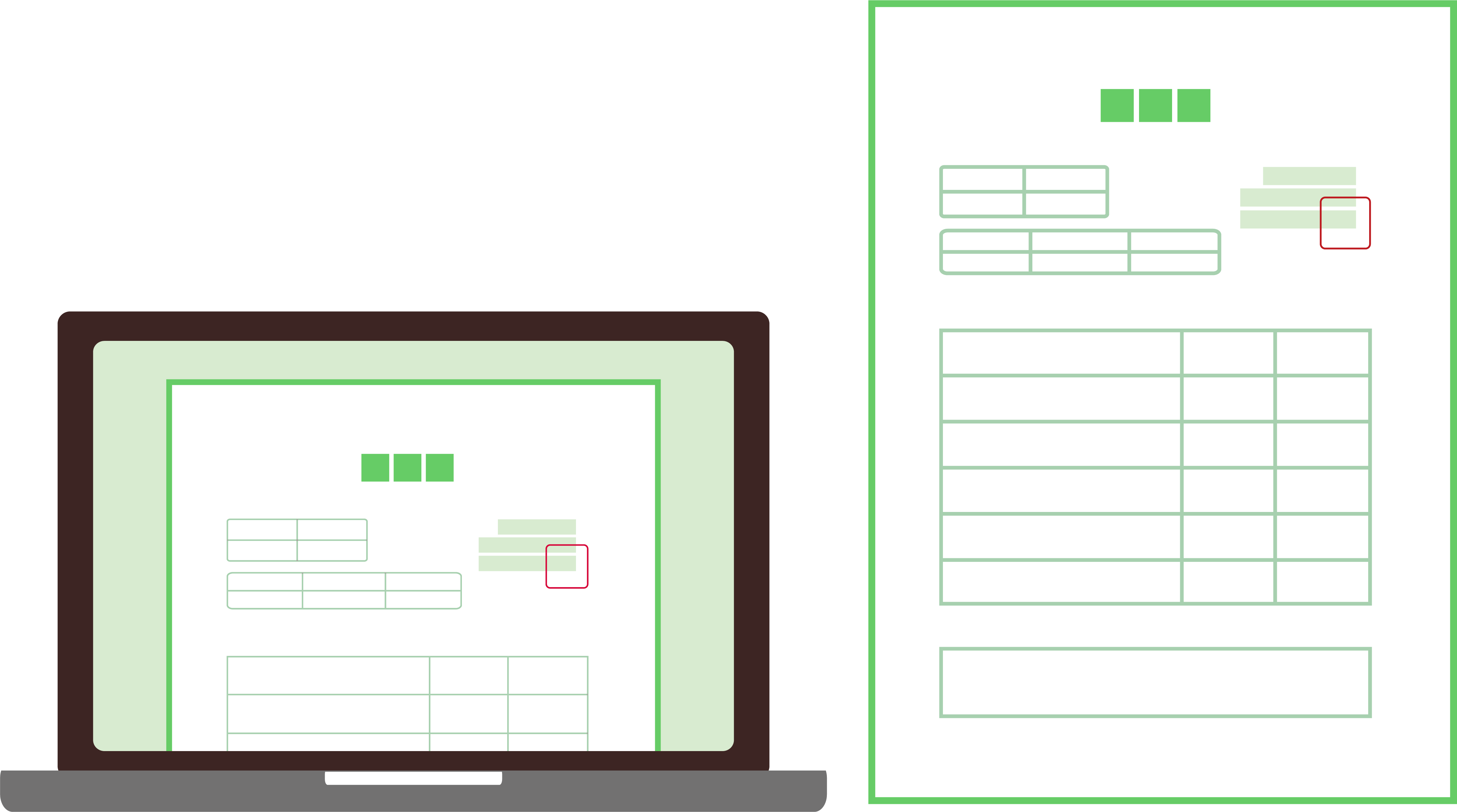 毎月の請求書を自動で作成